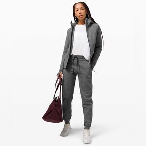 Lululemon scuba joggers heathered black size 12